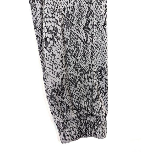 Bella Dahl Pocket Jogger Lyocell Stretch Athleisure Pants SNAKESKIN Print Size M - Picture 3 of 8